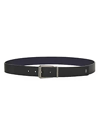 Classic Leather Buckle Belt