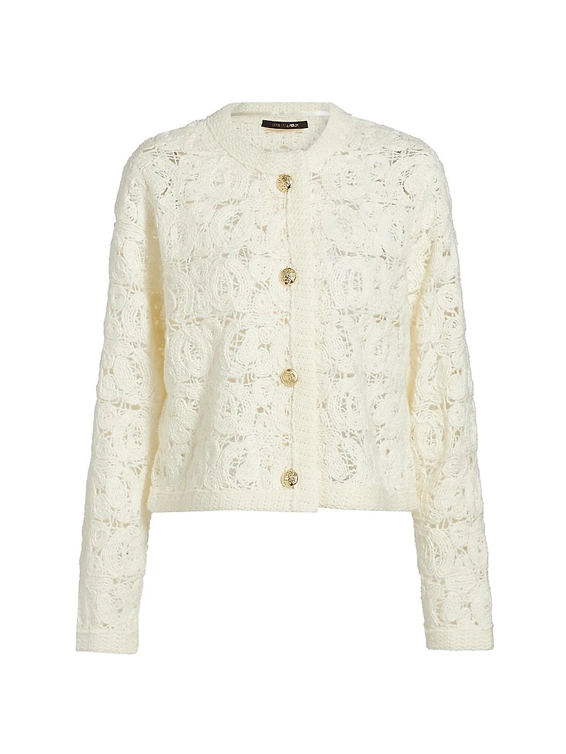 Cece Wool-Blend Cardigan