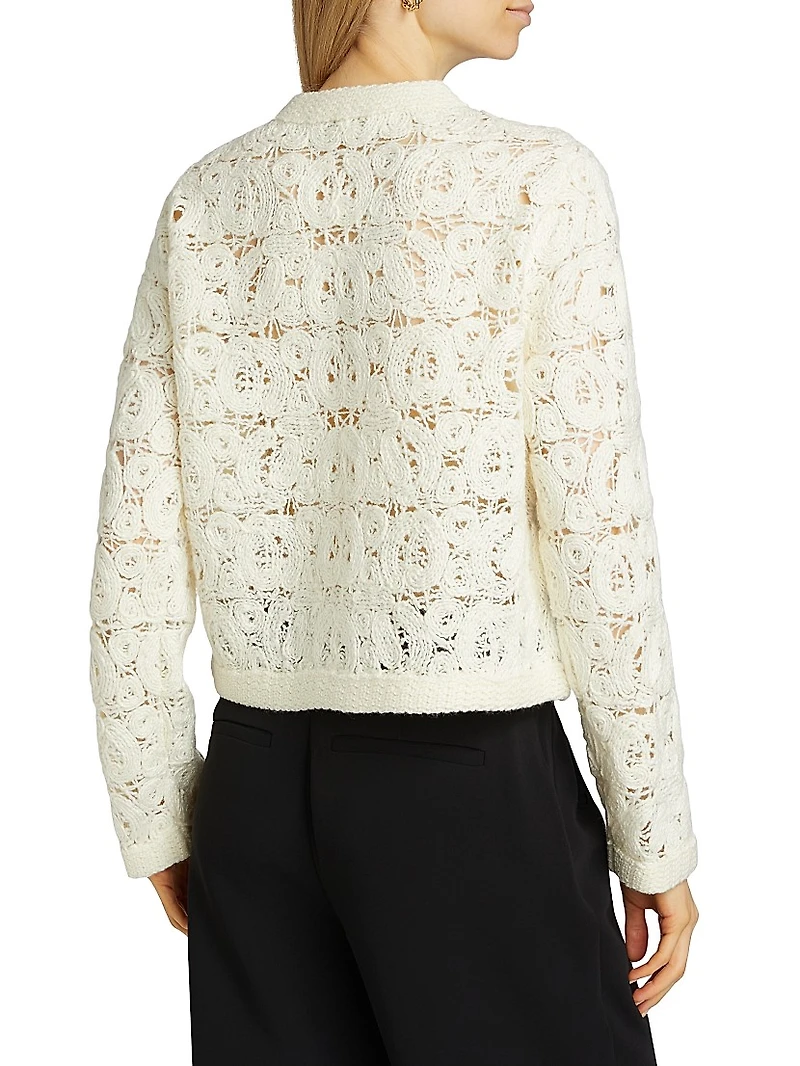 Cece Wool-Blend Cardigan