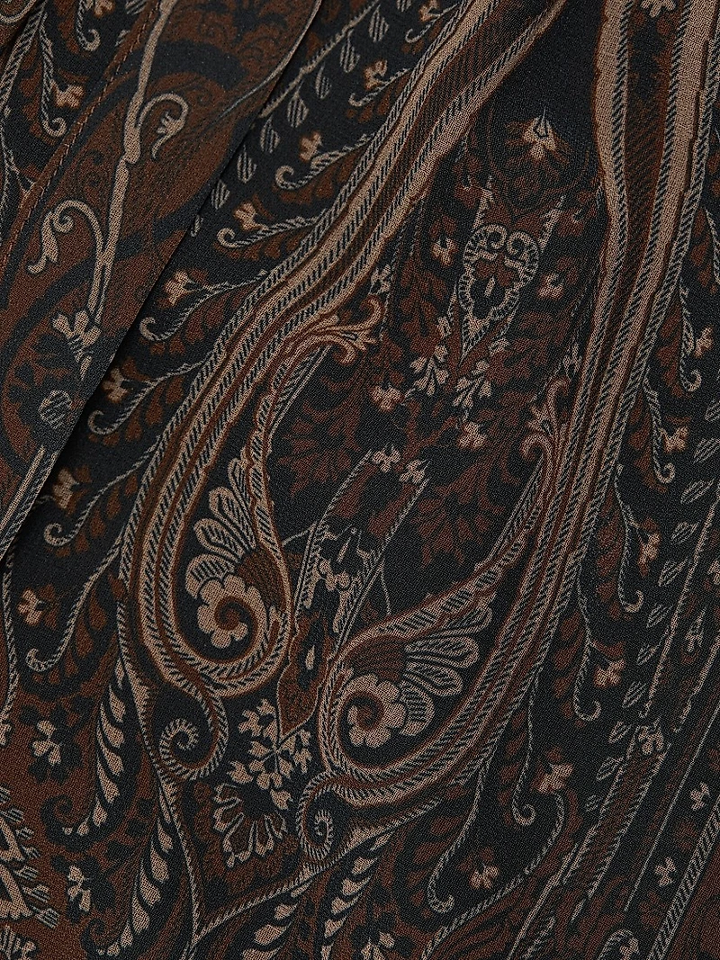 Sofiana Paisley Chiffon Blouse