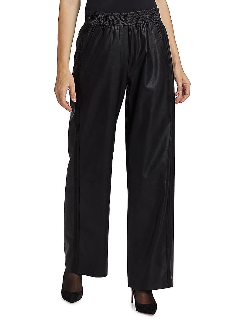 Charlize Faux Leather Pants