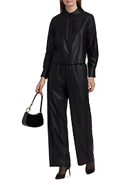 Charlize Faux Leather Pants