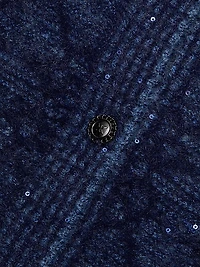 Evey Metallic Bouclé Cardigan