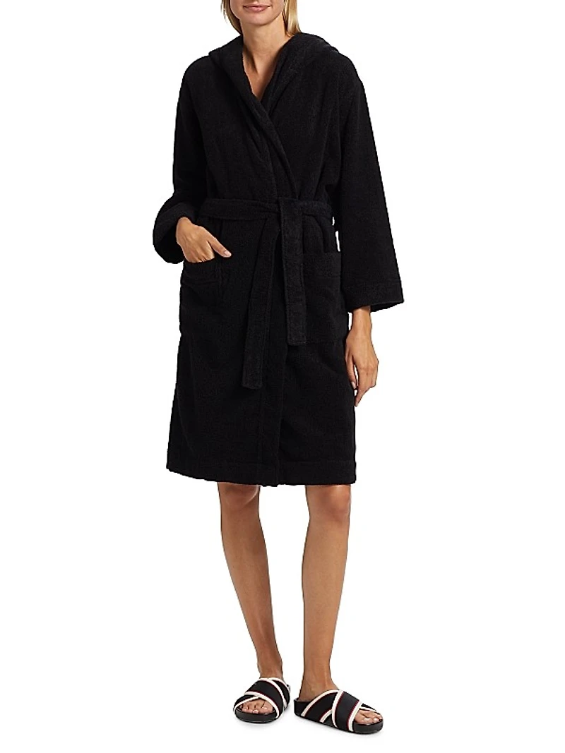 Cotton Hooded Robe