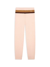 Little Girl's & Knit Jogger Trousers