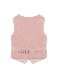Little Girl's & Corduroy Waistcoat