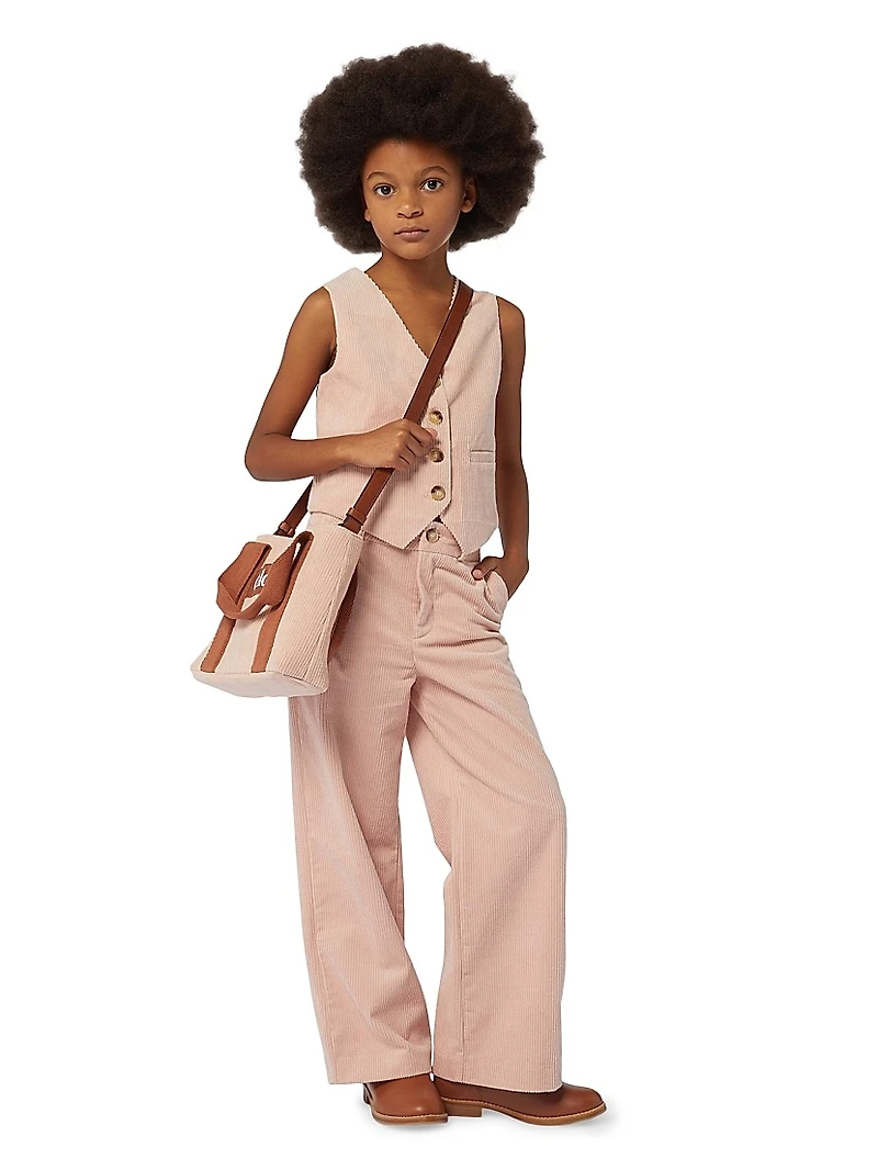 Little Girl's & Corduroy Waistcoat
