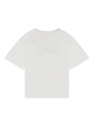Little Girl's & Logo Short-Sleeve T-Shirt