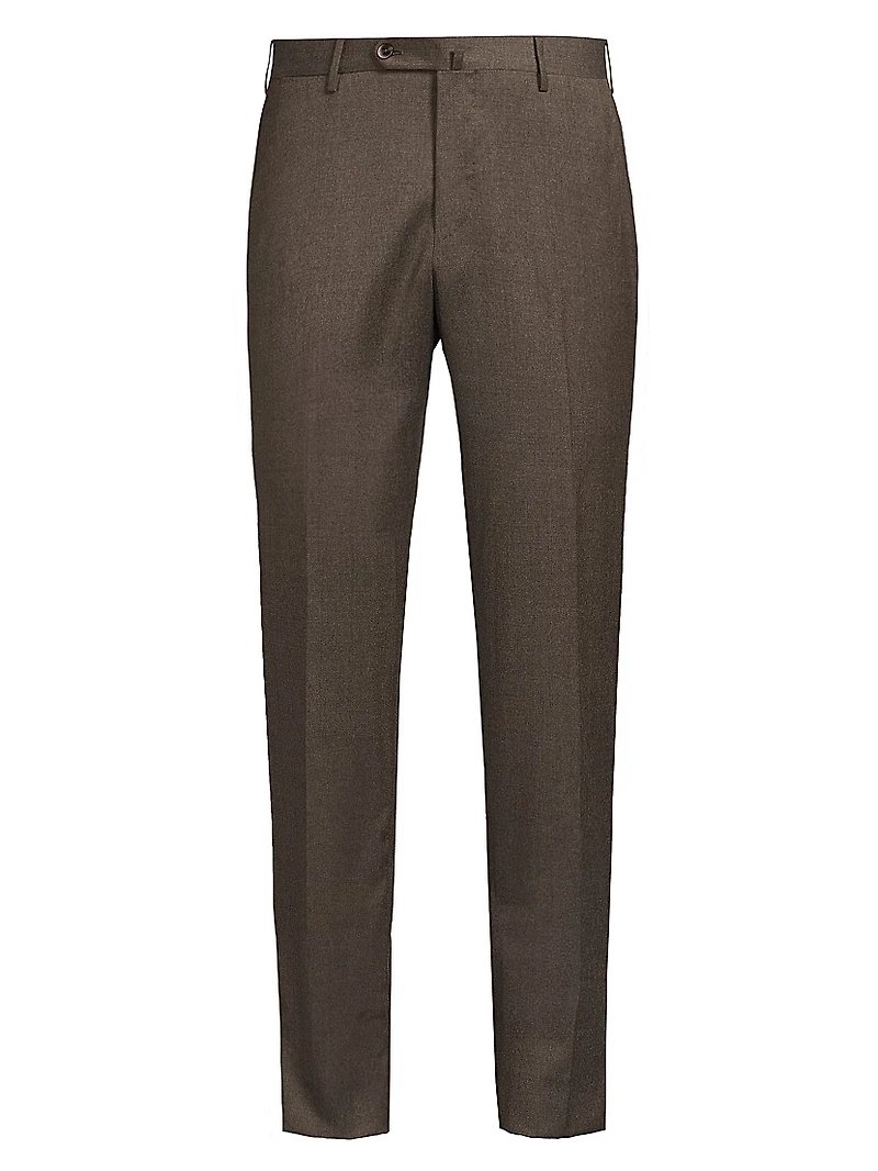 Super 110s Stretch-Cotton Slim-Fit Trousers