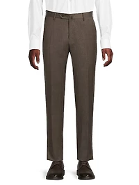 Super 110s Stretch-Cotton Slim-Fit Trousers