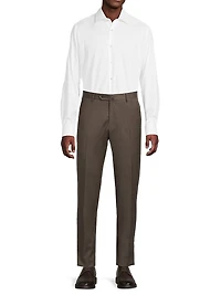 Super 110s Stretch-Cotton Slim-Fit Trousers