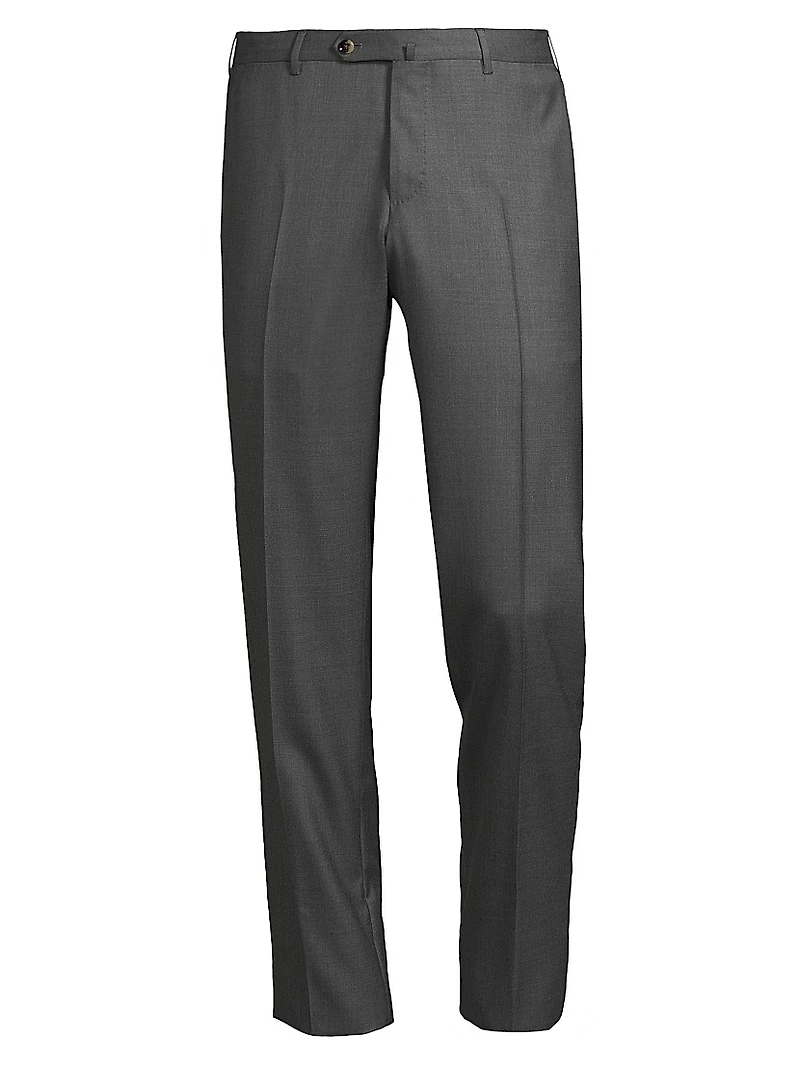 Deluxe Super 160s Serge Wool Trousers