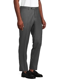 Deluxe Super 160s Serge Wool Trousers