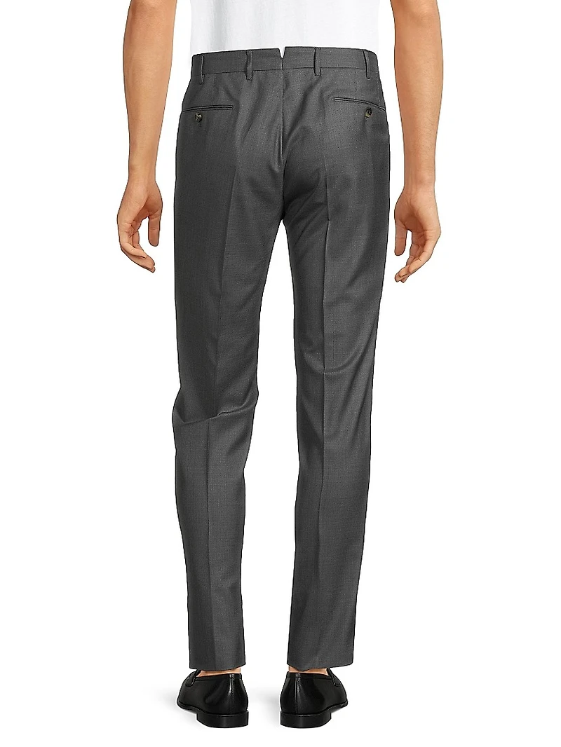 Deluxe Super 160s Serge Wool Trousers