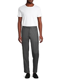 Deluxe Super 160s Serge Wool Trousers