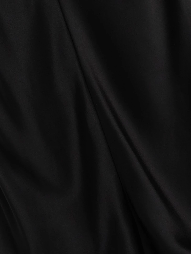 Sabina Silk Sleeveless Gown