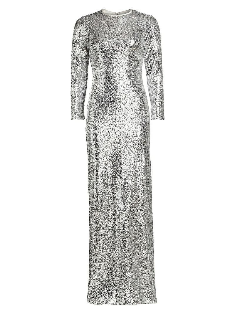 Gianna Sequin Column Gown