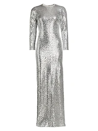 Gianna Sequin Column Gown