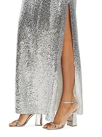 Gianna Sequin Column Gown
