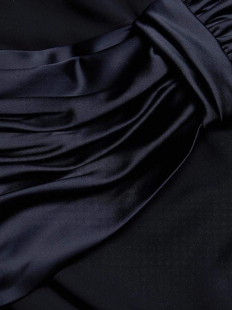 Kate Bow Off-the-Shoulder Gown