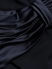 Kate Bow Off-the-Shoulder Gown