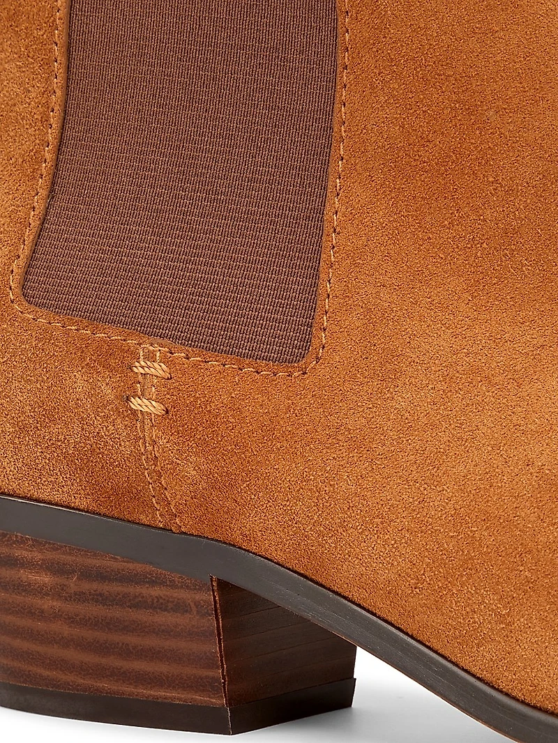 Ella 45MM Suede Ankle Boots