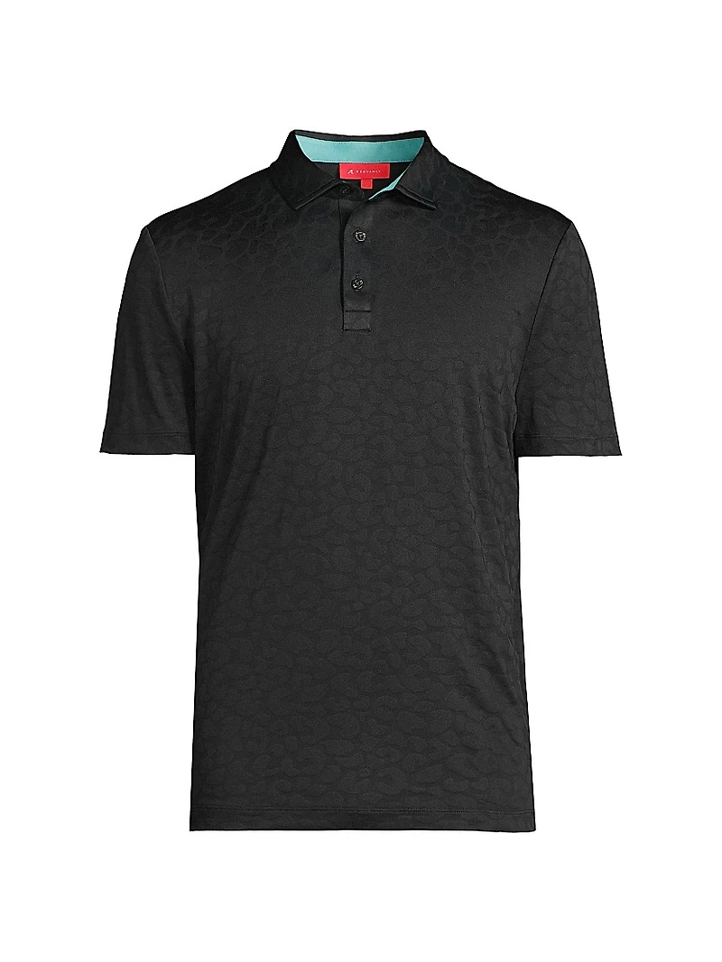 Sanborn Jacquard Polo Shirt