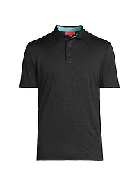 Sanborn Jacquard Polo Shirt