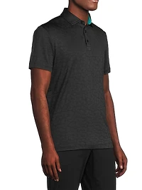 Sanborn Jacquard Polo Shirt