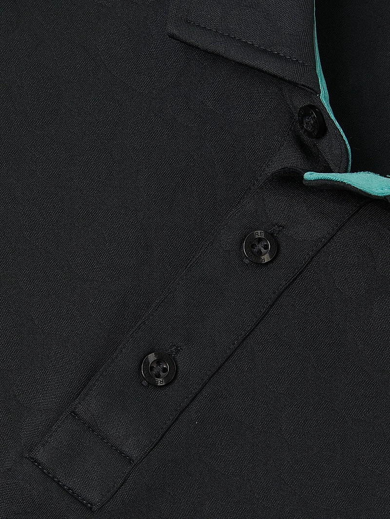 Sanborn Jacquard Polo Shirt