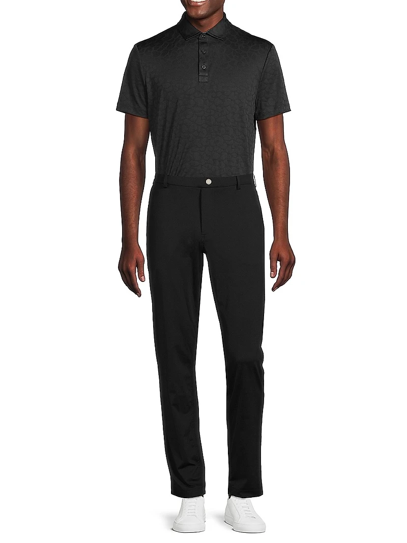 Sanborn Jacquard Polo Shirt