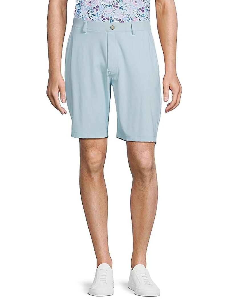 Varick Flat-Front Shorts