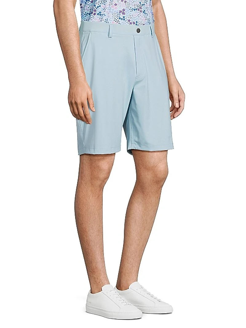 Varick Flat-Front Shorts