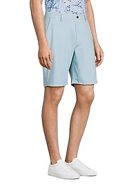 Varick Flat-Front Shorts