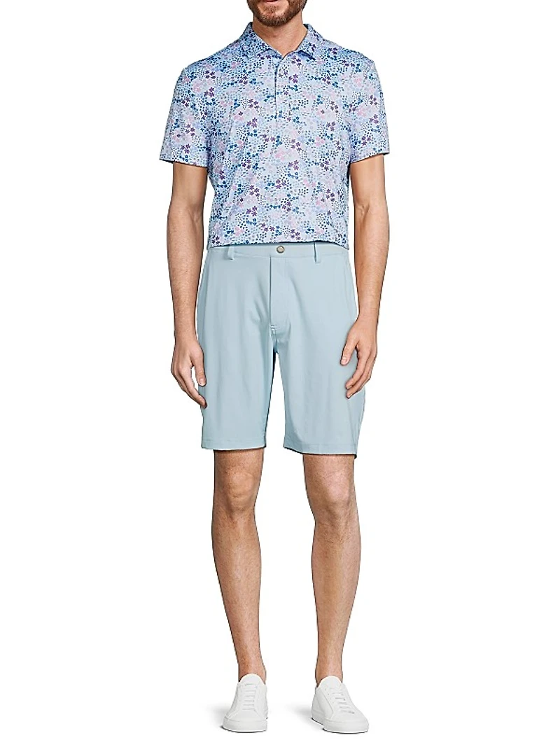 Varick Flat-Front Shorts