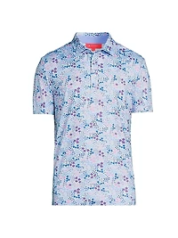 Rhodes Floral Polo Shirt