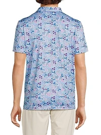 Rhodes Floral Polo Shirt