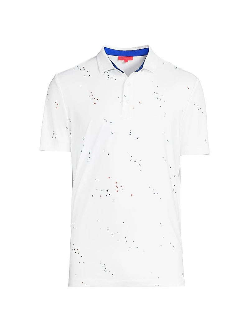 Hanson Splatter Polo Shirt
