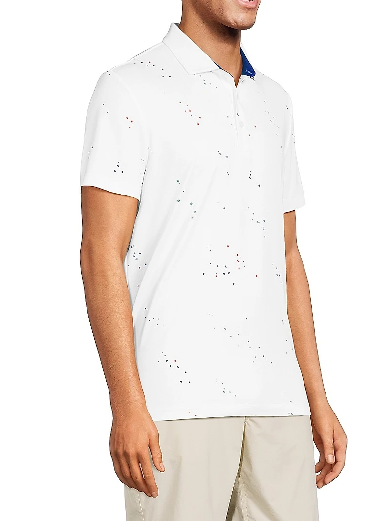 Hanson Splatter Polo Shirt