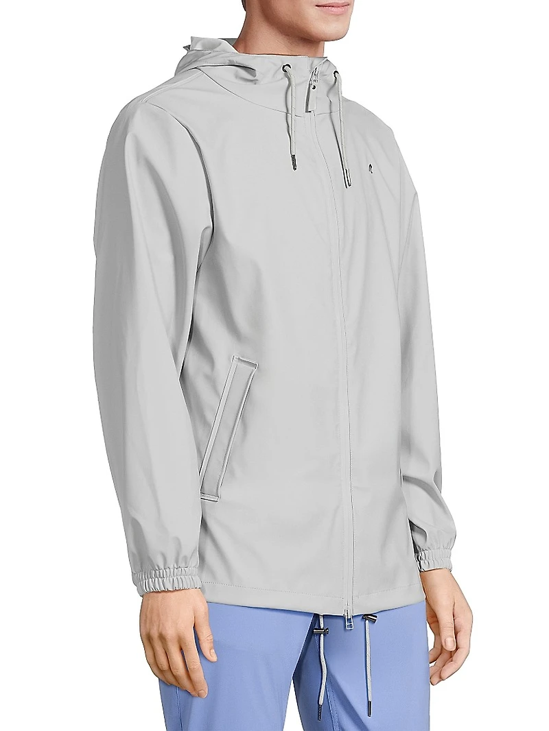 Cloud Hooded Raincoat