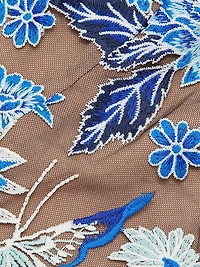 Renee Floral Embroidered Maxi Dress