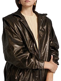 Vonna Faux Leather Jacket