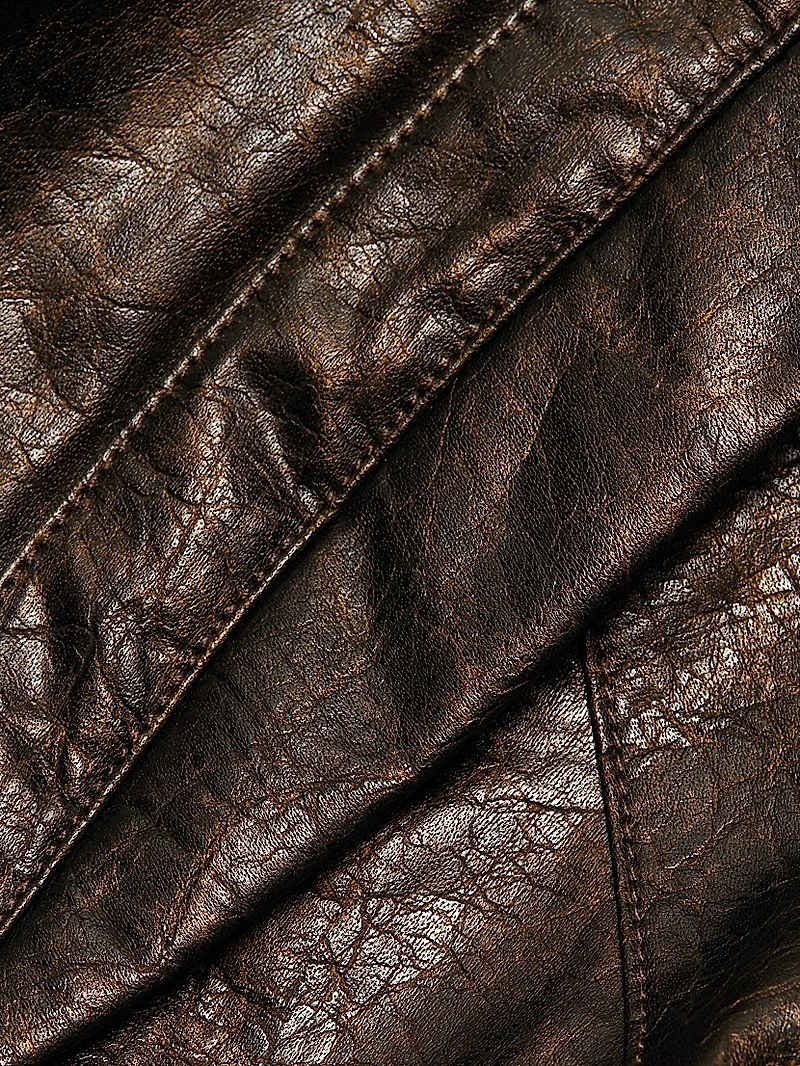 Vonna Faux Leather Jacket