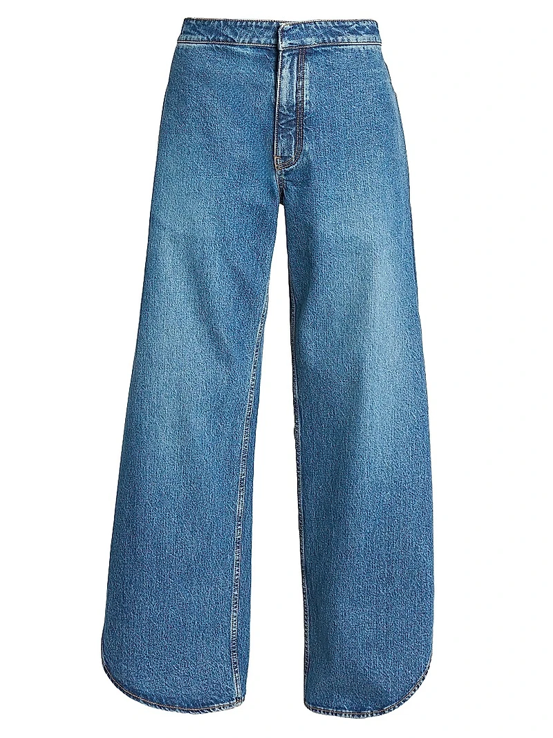 Petal Mid-Rise Relaxed Jeans