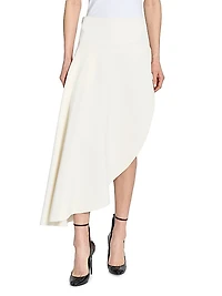 Asymmetric Maxi Skirt