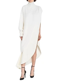 Asymmetric Maxi Skirt