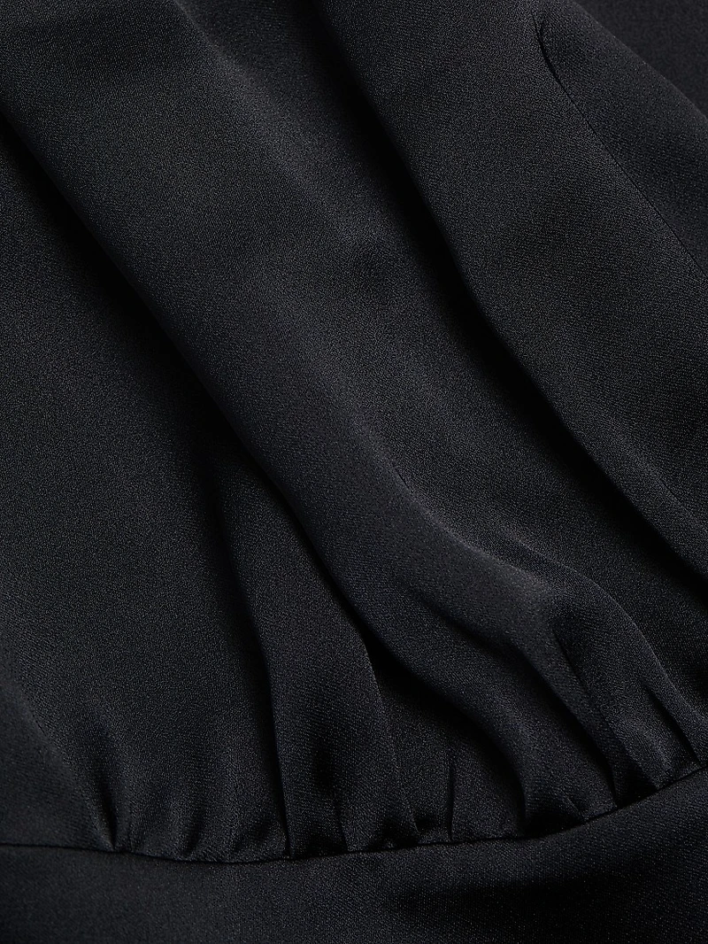 Tatiana Satin Wide-Leg Jumpsuit