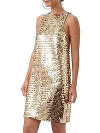 Koa Sequin Shift Minidress