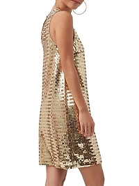Koa Sequin Shift Minidress