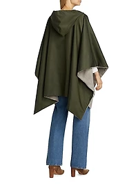 Hooded Wool-Lined Cape